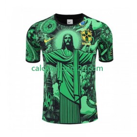 Brasile Jesus Maglia Prima Verde 2024/2025 Manica Corta
